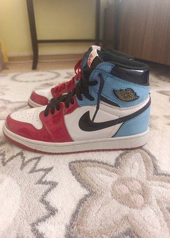 Air Jordan 1 Retro High Fearless UNC Chicago Spor Ayakkabı - Görsel 5