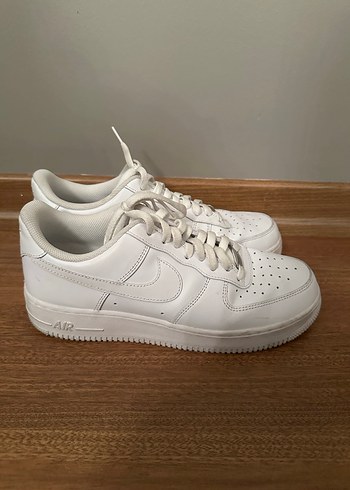 Nike AirForce Erkek Beyaz Sneakers - Görsel 3