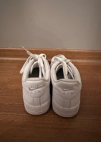 Nike AirForce Erkek Beyaz Sneakers - Görsel 4