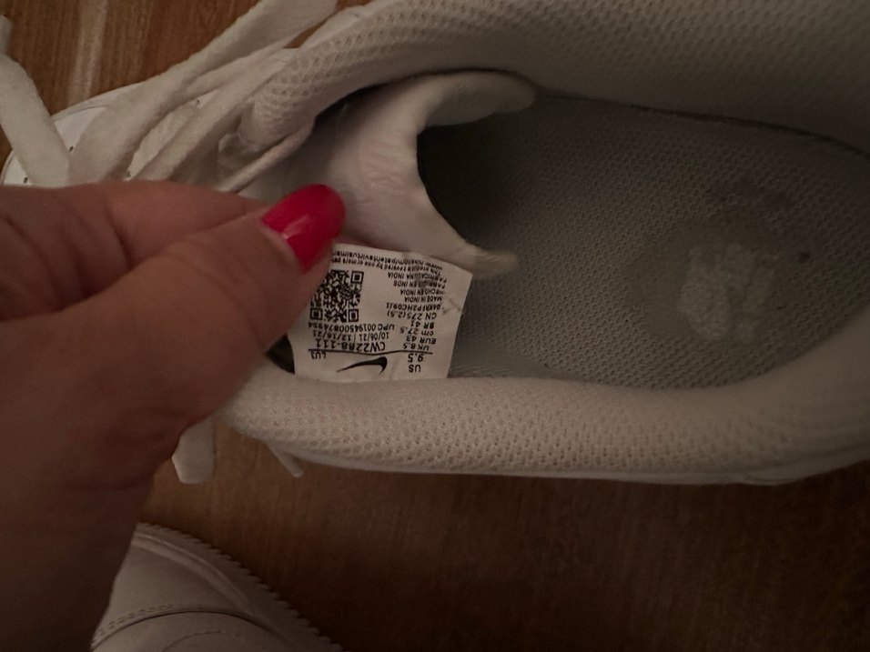 Nike AirForce Erkek Beyaz Sneakers - Görsel 5