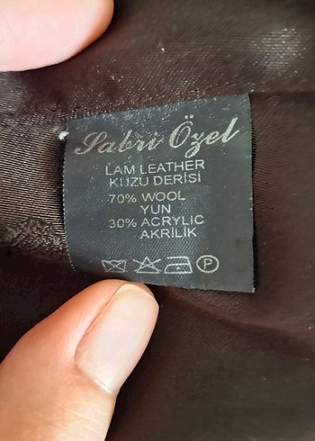 Kahverengi %100 Deri Biker Ceket - Görsel 5