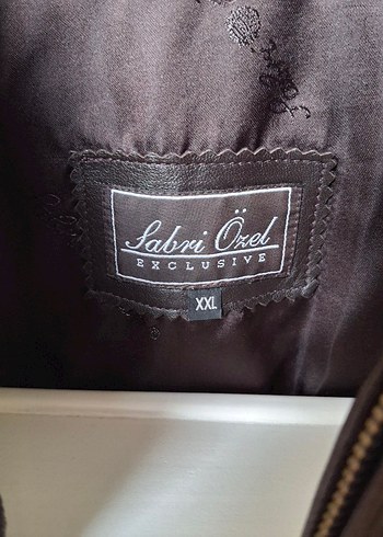 Kahverengi %100 Deri Biker Ceket - Görsel 2