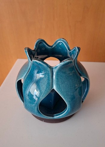 Parlak Turkuaz Renkli Figürin - Görsel 11