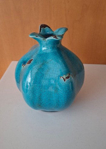 Parlak Turkuaz Renkli Figürin - Görsel 9