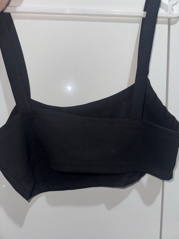 Siyah Atletik Bralet Kadın - Görsel 2