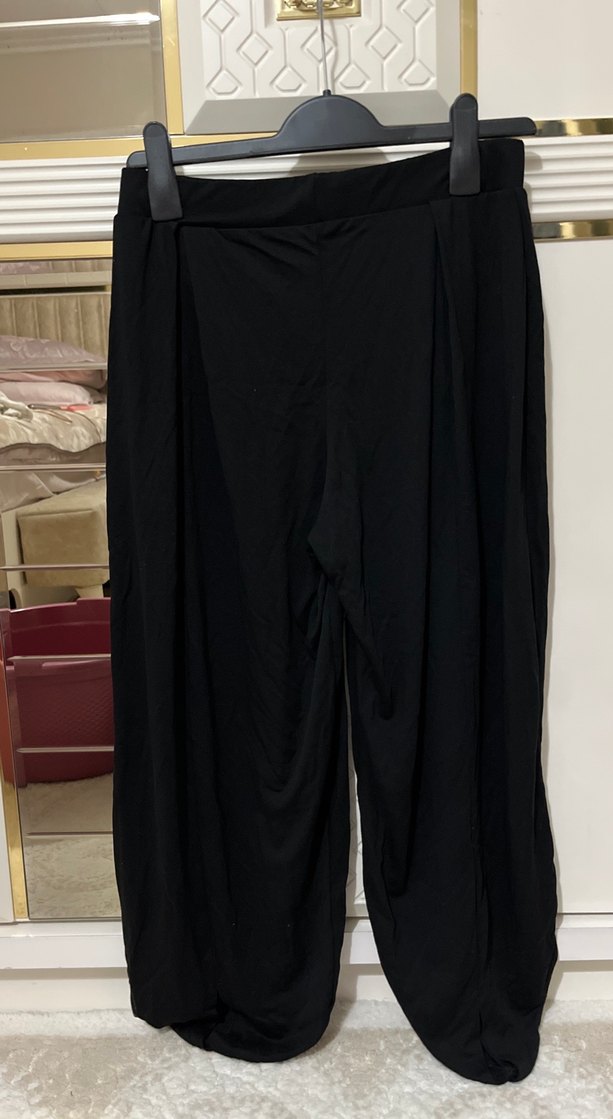 Oysho kadın siyah şalvar - Görsel 2