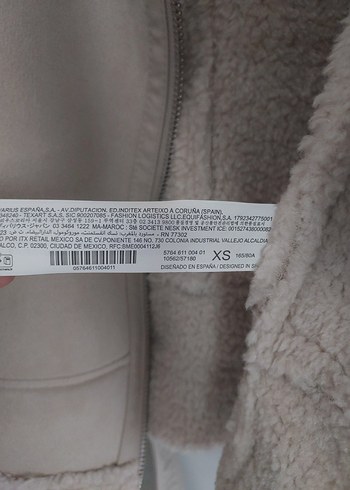 Stradivarius Kürklü Süet Kısa Kadın Ceket - Görsel 6