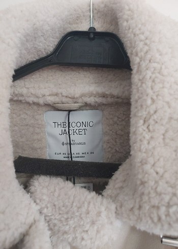 Stradivarius Kürklü Süet Kısa Kadın Ceket - Görsel 2