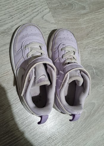 Kız Çocuk Açık mor Cırt Cırtlı Spor Ayakkabı - Görsel 3