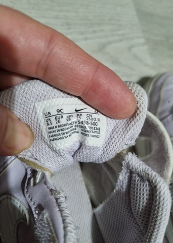 Kız Çocuk Açık mor Cırt Cırtlı Spor Ayakkabı - Görsel 2