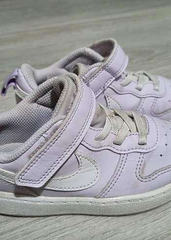 Kız Çocuk Açık mor Cırt Cırtlı Spor Ayakkabı - Görsel 4