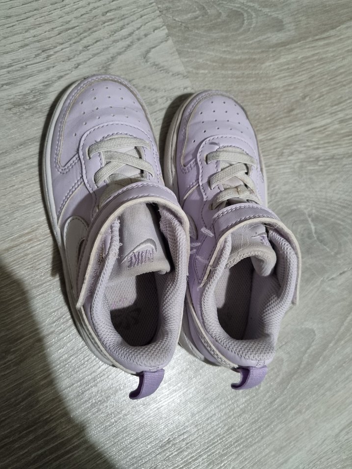 Kız Çocuk Açık mor Cırt Cırtlı Spor Ayakkabı - Görsel 3