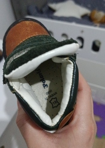 Kahverengi Tokalı Erkek İlk Adım Ayakkabısı - Görsel 3