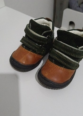 Kahverengi Tokalı Erkek İlk Adım Ayakkabısı - Görsel 2