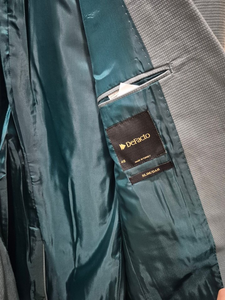 Defacto 48beden slimfit ceket - Görsel 4