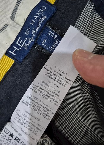 Mango pantalon 42bed. bel 44cm boy 106cm - Görsel 5