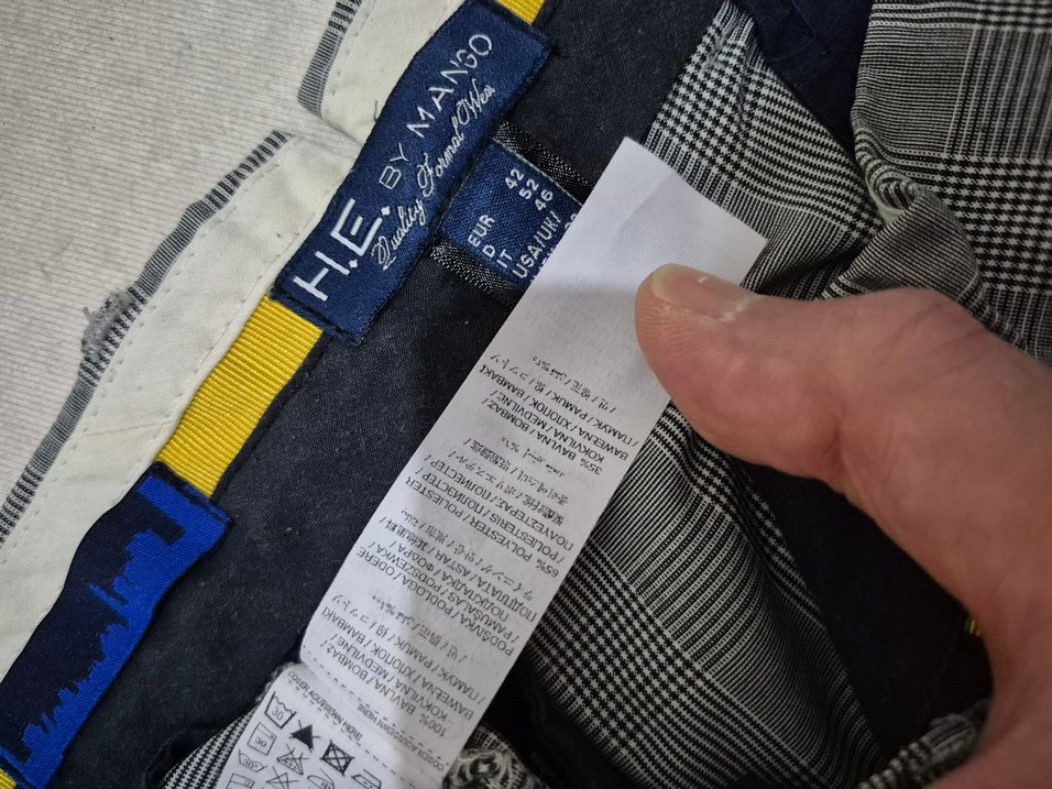 Mango pantalon 42bed. bel 44cm boy 106cm - Görsel 5