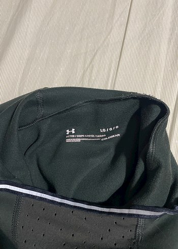 Erkek Haki Fermuarlı Yüksek Yakalı Sweatshirt - Görsel 3