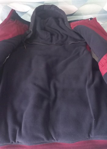 Bordo şişme erkek yelek - Görsel 2