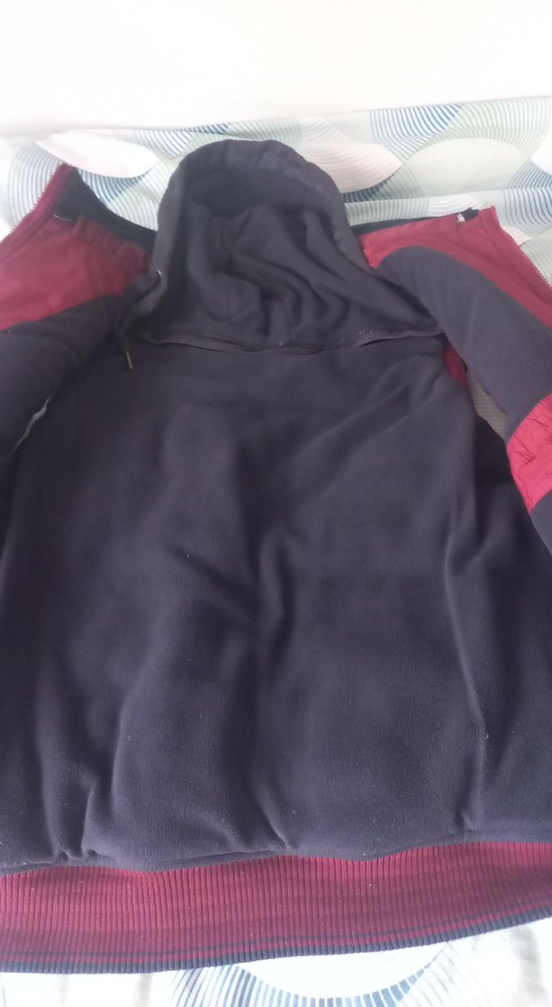 Bordo şişme erkek yelek - Görsel 2