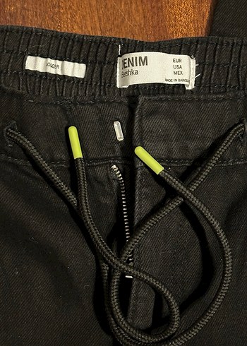 Bershka lastikli denim pantolon - Görsel 3