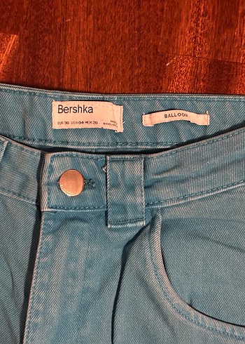 Bershka orta bel balloon jean - Görsel 3