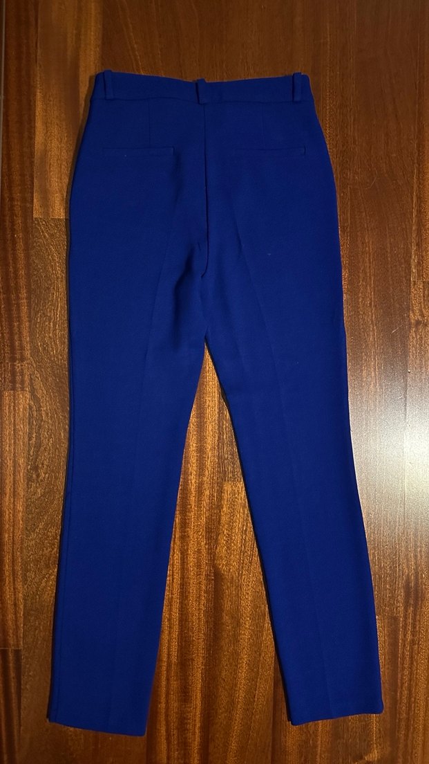 Adil Işık koyu mavi kumaş pantolon - Görsel 3