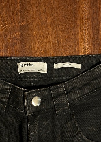 Bershka orta bel balloon jean - Görsel 2