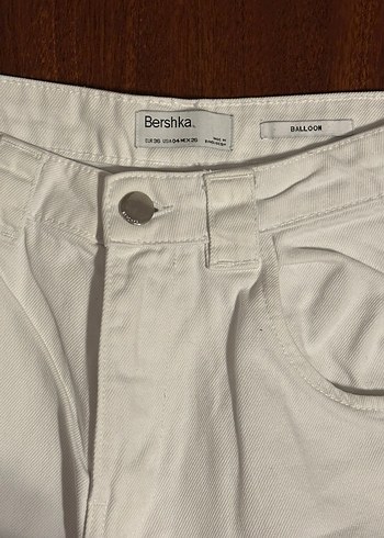 Bershka orta bel balloon jean - Görsel 2