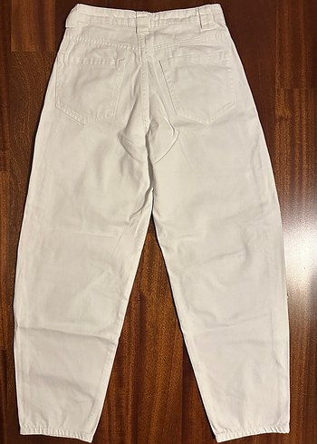 Bershka orta bel balloon jean - Görsel 3