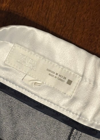 Zara düşük bel geniş paça kumaş pantolon - Görsel 3