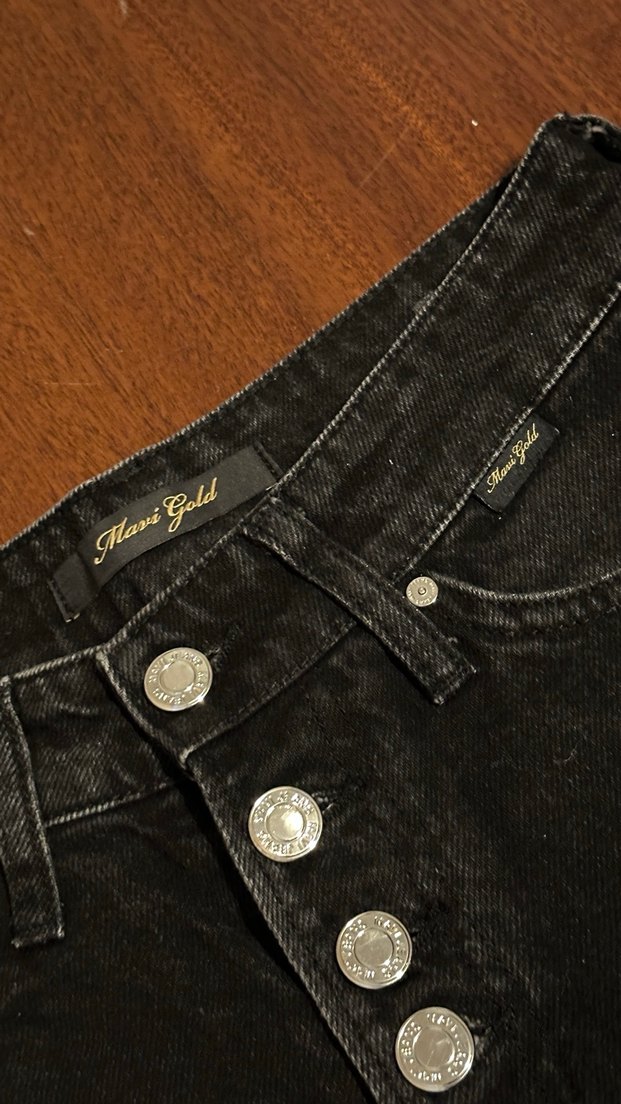 Mavi Gold yüksek bel mom jean - Görsel 4