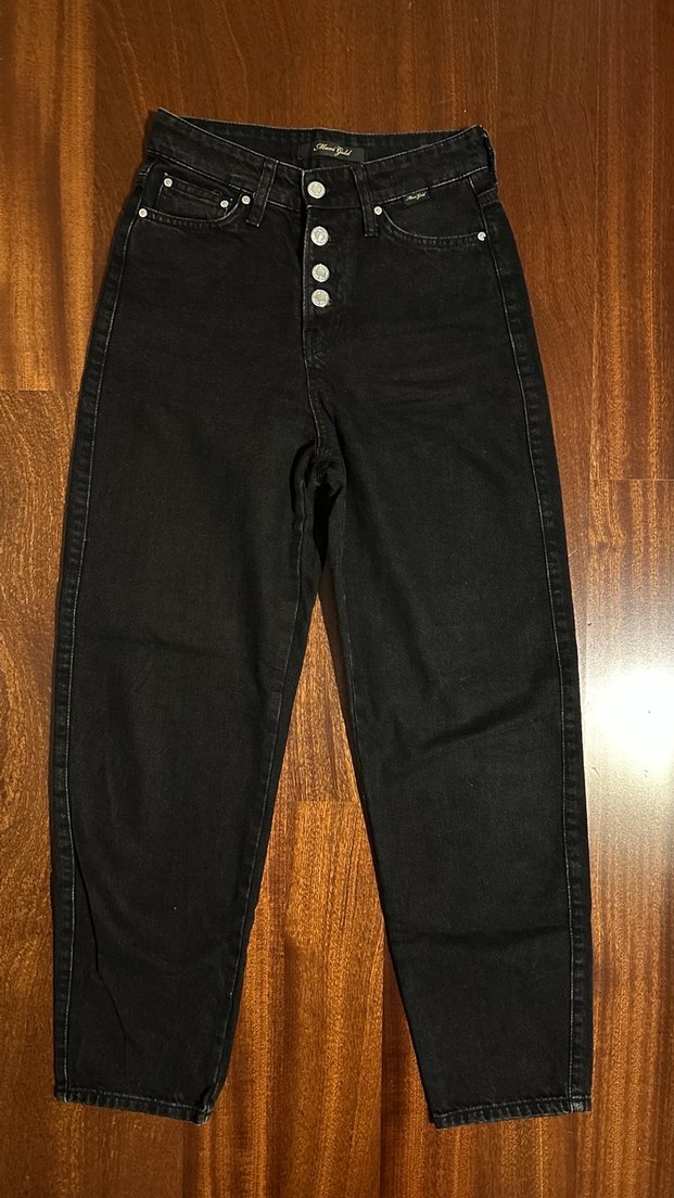 Mavi Gold yüksek bel mom jean - Görsel 2