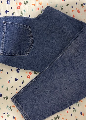 Mavi Kadın Denim Midi Boy Bol Kesim Jean - Görsel 4