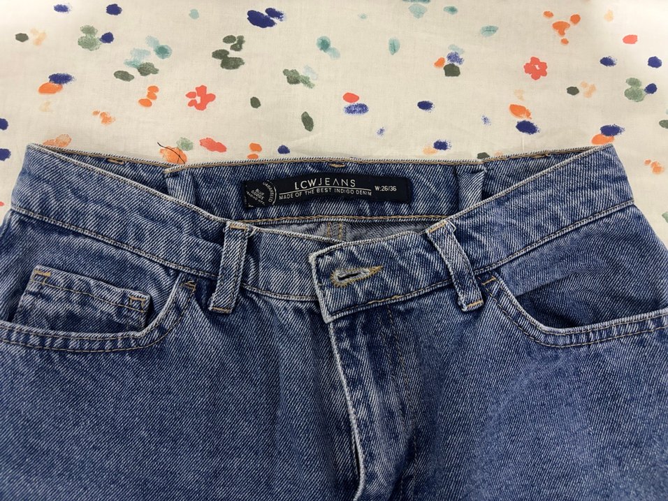 Mavi Kadın Denim Midi Boy Bol Kesim Jean - Görsel 3