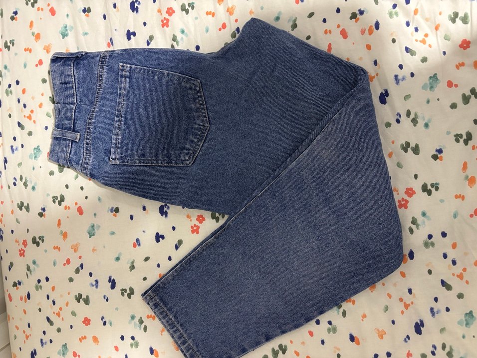 Mavi Kadın Denim Midi Boy Bol Kesim Jean - Görsel 4