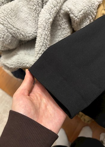 Düğmeli Siyah Midi Ofis Blazeri - Görsel 5