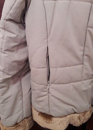 YAKA VE KOLLAR KÜRKLÜ  MONT - Görsel 5