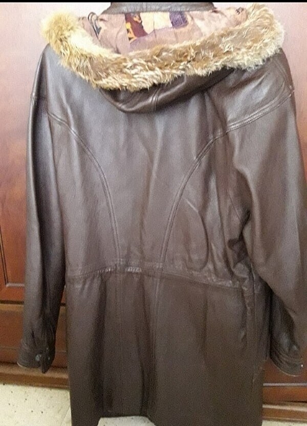 GIORGI  ARMANI DERI CEKET VİTANGE - Görsel 5