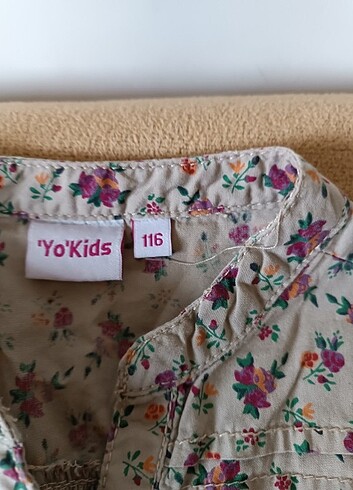 YKM Çiçek desenli tunik elbise