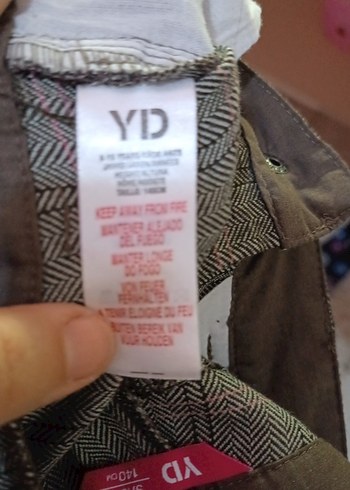 kız çocuk kahve tonları cepli kışlık şort - Görsel 8