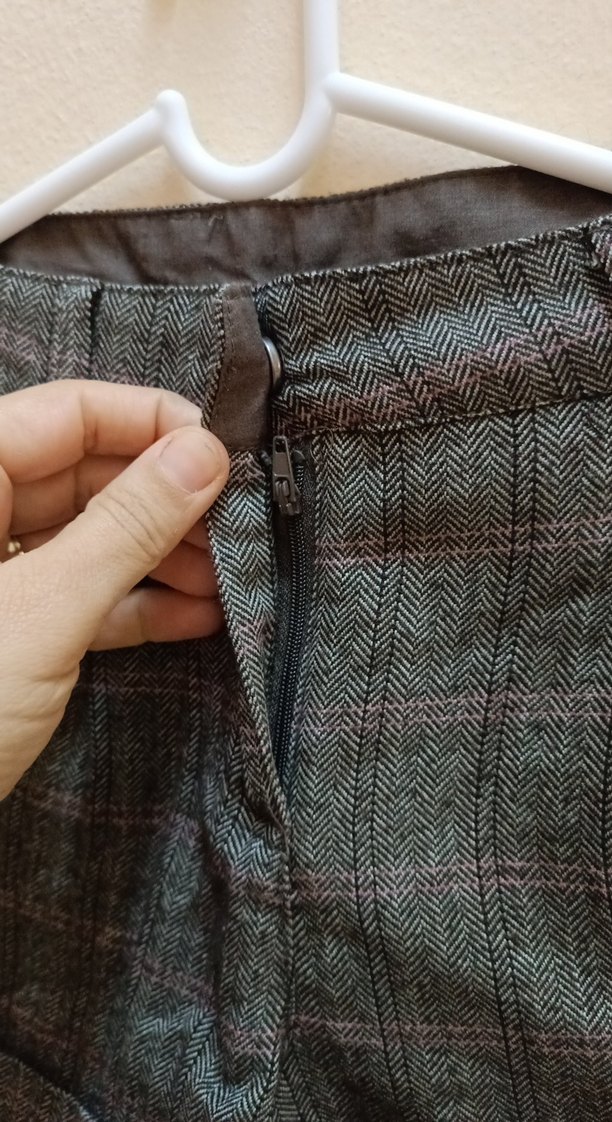 kız çocuk kahve tonları cepli kışlık şort - Görsel 5