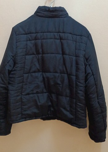 Fermuarlı Siyah Sokak Stili Kadın Mont - Görsel 7