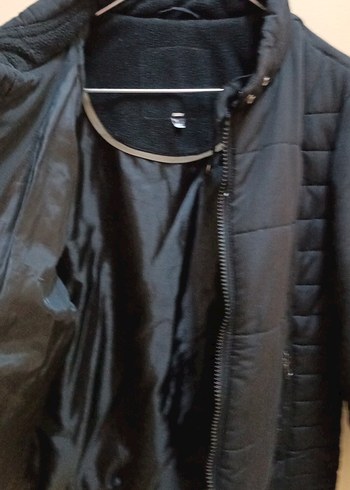 Fermuarlı Siyah Sokak Stili Kadın Mont - Görsel 11