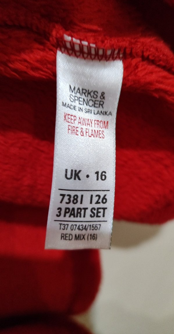 Kadın Yumuşacık Kırmızı Polar Sabahlık / Hırka - Görsel 4