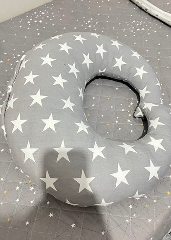 Gri Emzirme ve Hamilelik Yastığı - Görsel 2