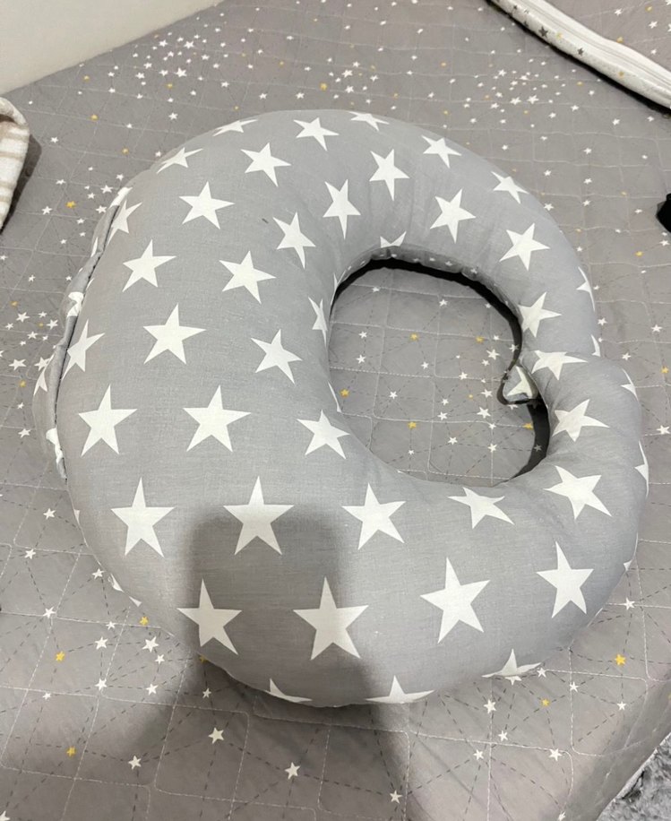 Gri Emzirme ve Hamilelik Yastığı - Görsel 2