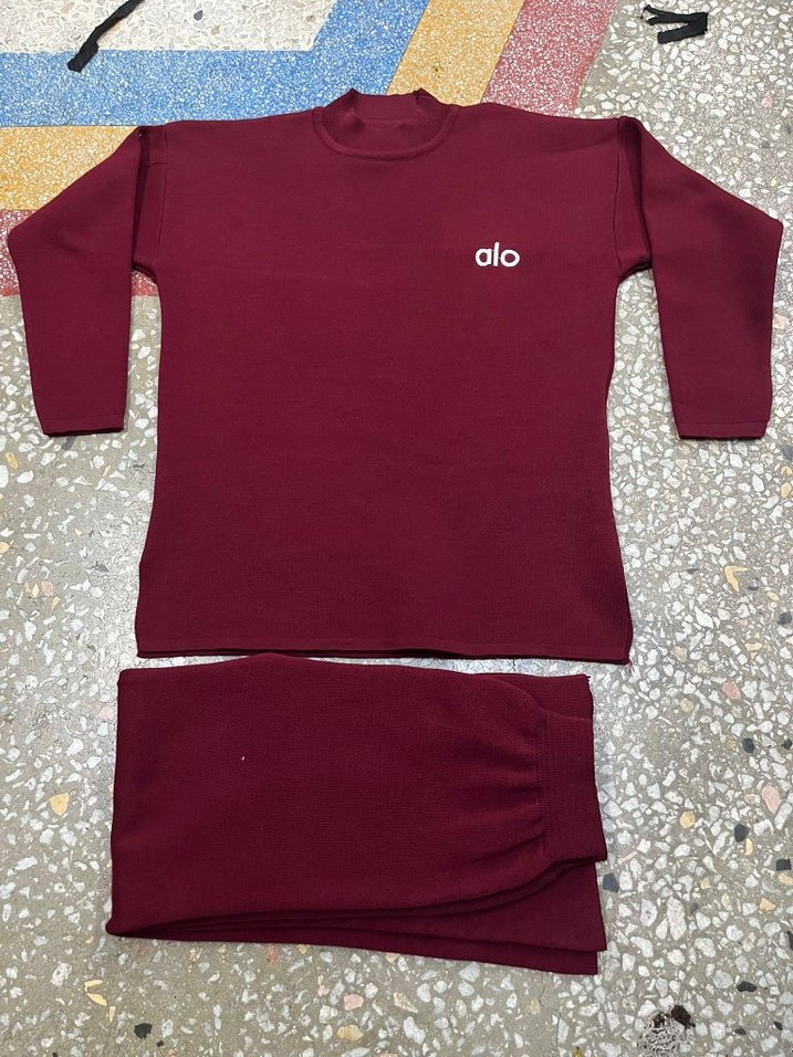 Bordo Kadın Örgü Bisiklet Yaka Kazak - Görsel 3