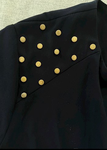 Lacivert Kadın Uzun Salaş Ferace - Görsel 3