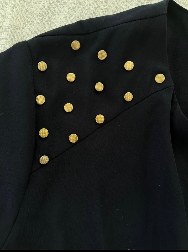 Lacivert Kadın Uzun Salaş Ferace - Görsel 3